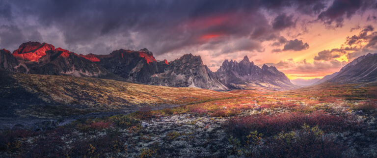 Fa Lei - Sunset-glow-on-Yukon